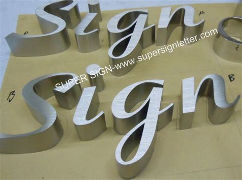 metal lettering fabrication|ss metal letters signage.